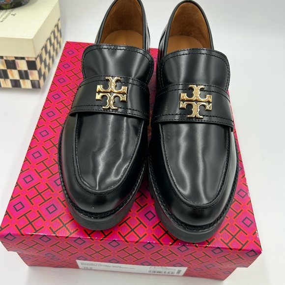 Women's Tory Burch Everly chunky leather loafers size 10.5 US - Picture 10 of 10